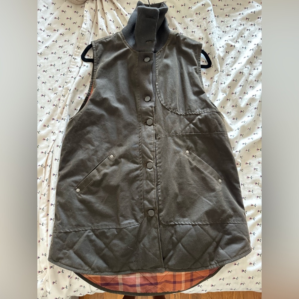 Free People We The Free Benny Waxed Vest XS
